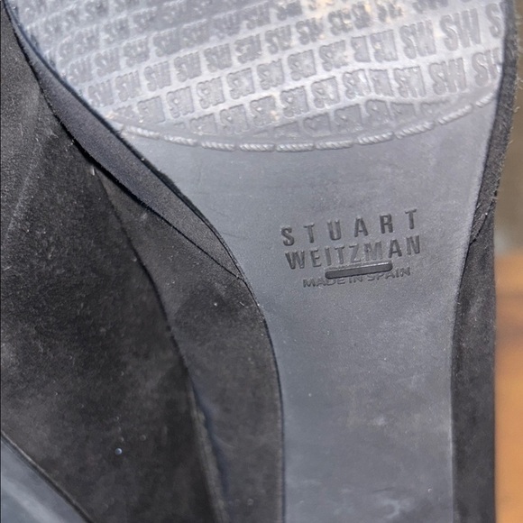 Stuart Weitzman Black Women's heeled booties - Picture 13 of 14